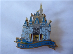 Disney Trading Pins 1018: EuroDisney - Pink Castle (White Banner)