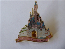 Disney Trading Pin 43178     DLP - WDI - Paris Disneyland 50th Anniversary Castle (Aurora)