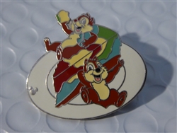 Disney Trading Pin Chip & Dale w/Food (Tie-Dyed Cheesecake)