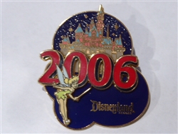Disney Trading Pin 43400 DLR - Sleeping Beauty's Castle 2006 (Tinker Bell) 3D