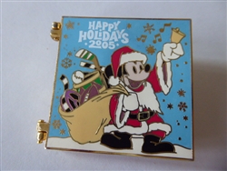 Disney Trading Pins 43472     WDW - Happy Holidays 2005 - Greeting Card - All Star Resorts