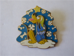 Disney Trading Pin 43782     DLR - Pluto - Snow Bones