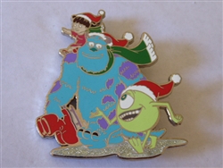 Disney Trading Pins  43870 Disney Auctions - Winter Set (Mike, Sulley and Boo)