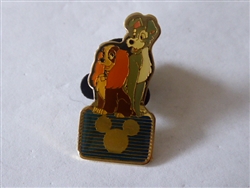 Disney Trading Pin  4392 Disney Channel - Lady & The Tramp