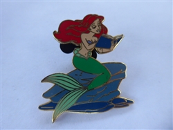 Disney Trading Pin  44061 Reading a Book - 2 Pin Set (Ariel Only)