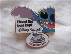 Disney Trading Pin 44485 DVC - Best Kept Secret (Stitch)