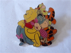 Disney Trading Pins   4454 Pooh & Friends Hugging Pin