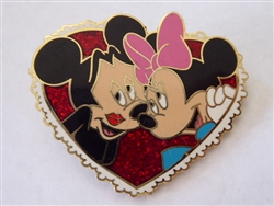 Disney Trading Pin 44686 Disney Mall - Valentine Heart (Mickey & Minnie) Artist Proof