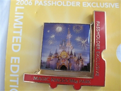 Disney Trading Pin 44698 WDW - Passholder Exclusive - Puzzle Collection 2006 - Magic Kingdom (Tinker Bell)