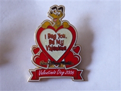 Disney Trading Pins 44759     WDW - Valentine's Day 2006 - To My Valentine - Pluto