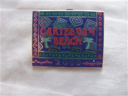 Disney Trading Pins  45 Disney's Caribbean Beach Resort - 2000