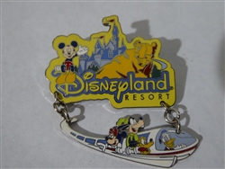 Disney Trading Pins 4502 Mickey and Grizzly Peak Disneyland Resort Dangle