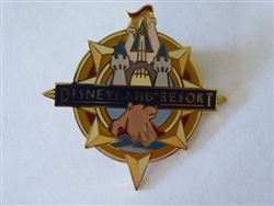 Disney Trading Pin 4503 Disneyland® Resort Souvenir Logo Pin