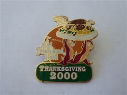 Disney Trading Pin 4510     Disneyland Hotel Thanksgiving 2000