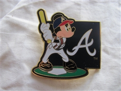 Disney Trading Pin 45152 WDW - Mickey Mouse Major League Baseball (Atlanta Braves)