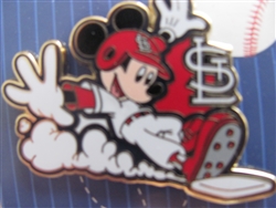 Disney Trading Pin 45154: WDW - Mickey Mouse Major League Baseball (St. Louis Cardinals)
