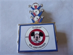 Disney Trading Pin 45190 Mickey Mouse Club 45th Anniversary Framed Set (Huey, Dewey & Louie Rising) Silver Prototype