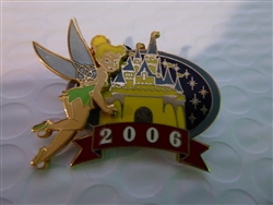 Disney Trading Pin 45417: Disney's Visa Cardmember Exclusive 2006 - Tinker Bell (3D)