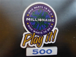 Disney Trading Pin  4562 Who Wants to Be a Millionaire: Play it! Set (500 Points)