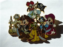 Disney Trading Pin 45870 Pirates of the Caribbean (Disney Characters) Jumbo/3D