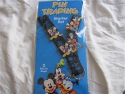 Disney Trading Pins 46002: Friends Are Forever Starter Set (Lanyard & 4 Pins)