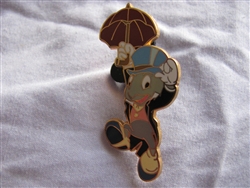 Disney Trading Pin 46121: Jiminy Cricket - With Umbrella