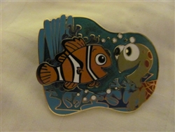 Disney Trading Pin 46235: Finding Nemo - Squirt and Nemo