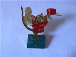 Disney Trading Pin 4645     WDCC - Timothy Mouse Members Onament 1998 Commemorative