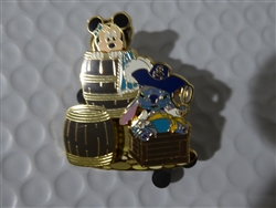 Disney Trading Pins 46843: Pirates of the Caribbean - Disney Characters - Minnie Mouse and Stitch