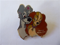 Disney Trading Pins 46919 Disney Movie Club Exclusive Pin #14 - Lady & Tramp