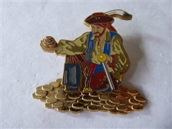 Disney Trading Pin 47071 DLR - Pirates of the Caribbean - Pirate with Gold Coins