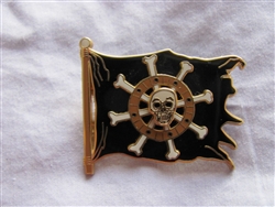 Disney Trading Pin 47077: Pirates of the Caribbean - Skull Flag (Spinner)