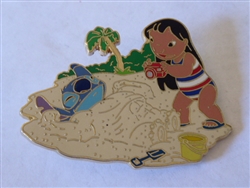 Disney Trading Pin 47138 Disney Auctions - Memorial Day 2006 (Lilo and Stitch) gold Artist Proof