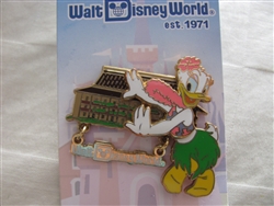 Disney Trading Pins 47379 WDW - Retro Walt Disney World® Resort Collection - Disney's Polynesian Resort with Daisy Duck