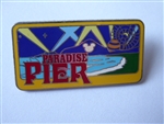 Disney Trading Pin 4741     DCA Paradise Pier small rectangle