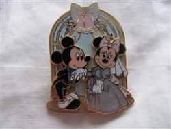 Disney Trading Pins 47557: Mickey Mouse and Minnie Mouse - Wedding