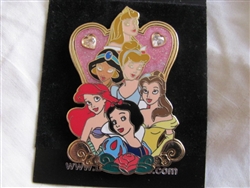 Disney Trading Pin 47847: Princesses - The Gang