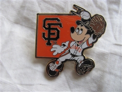 Disney Trading Pin  47894: Mickey Mouse - Major League Baseball Player - SF Giants