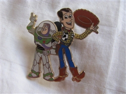 Disney Trading Pin 47915: Disney/Pixar's Toy Story - Buzz Lightyear and Woody