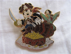 Disney Trading Pin 48027: Pirates of the Caribbean - Booster Collection (Mickey Mouse)
