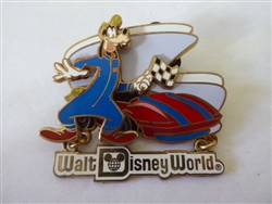 Disney Trading Pins 48053 WDW - Retro Walt Disney World Collection - Tomorrowland Indy Speedway with Goofy