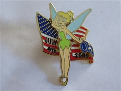 Disney Trading Pin 48098 WDI - Cast Exclusive - Fourth of July - Tinker Bell