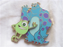 Disney Trading Pin 48113: Disney/Pixar's Monsters, Inc. - Mike and Sulley