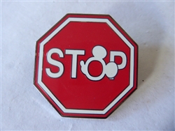 Disney Trading Pin  4818 DLR - Traffic/Road Signs (Stop)