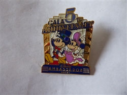 Disney Trading Pins 48216     TDR - Mickey & Minnie Mouse - Ambassador Hotel - 5th Anniversary