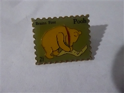 Disney Trading Pin 4826 Pooh Brains First Postage Stamp