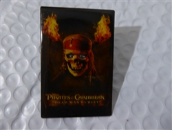 Disney Trading Pin 48488 DS - Pirates of the Caribbean: Dead Man's Chest - Skull with Torches (Light-up)