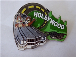 Disney Trading Pin 48682 WDW - Gasp, Grasp & Go! Collection - Rock 'n' Roller Coaster - Chip & Dale