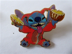 Disney Trading Pin 48795     Stitch - Halloween Devil with Pumpkin