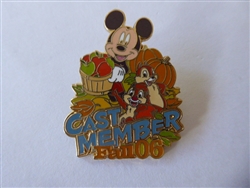 Disney Trading Pin 48912     WDW Cast Exclusive - Fall 2006 (Chip and Dale with Mickey Mouse)
